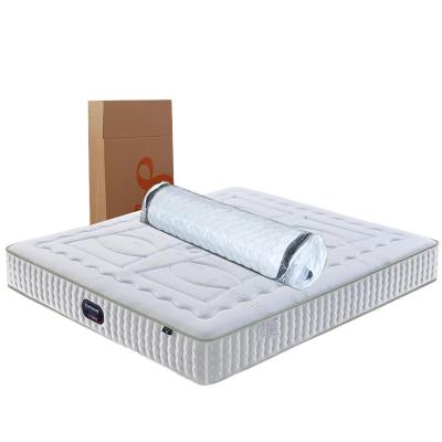 China Foldable Factory Supply Custom Cooling Foam Pocket Spring Mattress Bed Price Manufacturer for sale