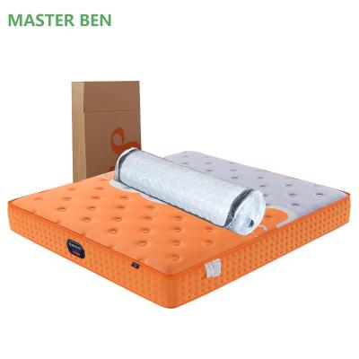 China Foldable All Sizes of Independent Pocket Spring  for Hotel and Home Usage Latex Foam Mattress for sale