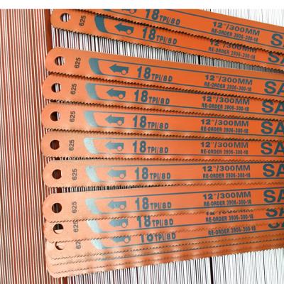 China 18T 24T wood sandflex bimetal hacksaw blades for cutting metal for sale