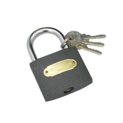 China Wholesale Custom Best Iron Brands 20mm 25mm 32mm 38mm 50mm 63mm 75mm Harden Gray Iron Padlock for sale