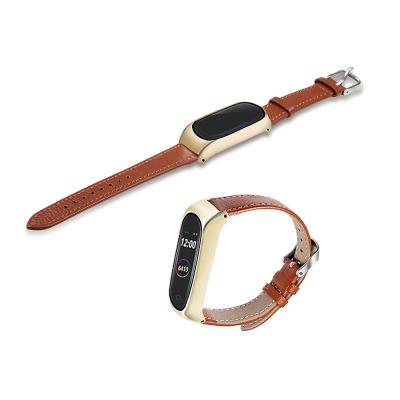 China High Quality Leather Men's Watch Leather Strap Watch Band Light Customizable Color Smart Leather Band Watch for sale