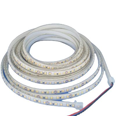 China Garden IP68 Waterproof DC24V 3528 5050 2835 120LED Warm White Cold White Christmas Decoration LED String Strip Light for sale