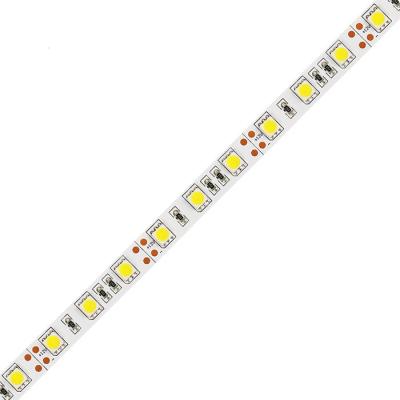 China LANDSCAPE factory 5050 smd roll 30 60 dc 5M LED 12v 24v flexible decoration led strip light for sale