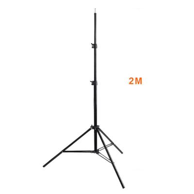 China FOSOTO 1/4 Screw Portable Digital Camera Head 200cm Tripod Light Stand For Softbox Photo Reflector Visual Lighting for sale