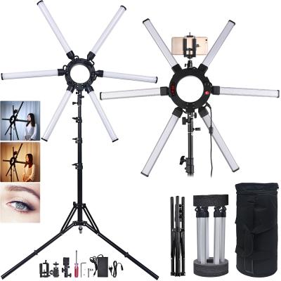 China FREE SHIPPING INDONESIA FOSOTO FT-SL6 3200-5500K 336LED superstar ring light makeup for dressing room FT-SL6 for sale