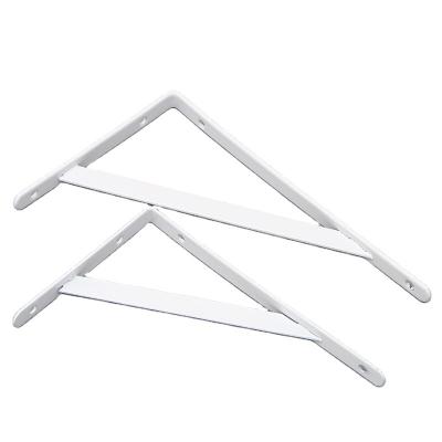 China China factory steel L bracket metal right angle shelf bracket L shape shelf support triangle wall bracket for sale