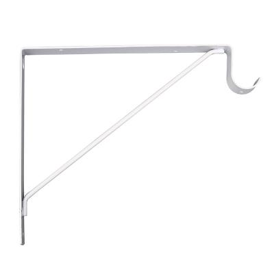 China New Design Steel Triangle Adjustable Wall Mount Bracket L Shape Metal Folding Shelf Bracket for sale