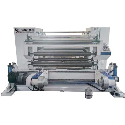 China Factory FSM-09 Center winding high speed duplex slitting machine for flexible film for sale