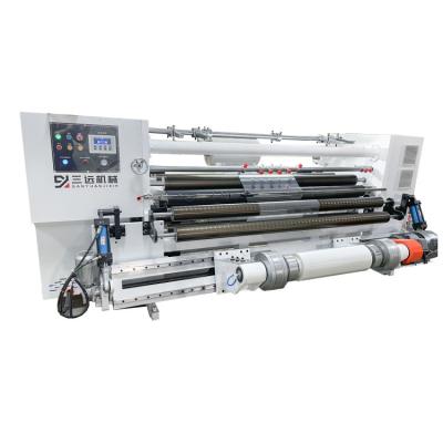 China Factory type new RSM-02 full automatic duplex rewinding and slitting machine for flexible film for sale