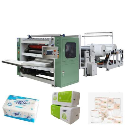 China Hotels Factory Directly Sell Automatic Machine Paper Making Machine Price Tissue Machine Facial Massage for sale