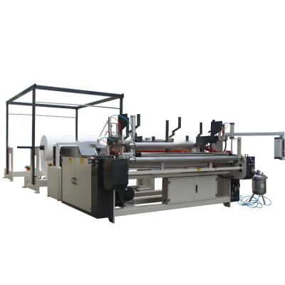 China High quality papermaking rewinding and slitting machines embossing and rewinding machines for coreless rewinding of household paper for sale