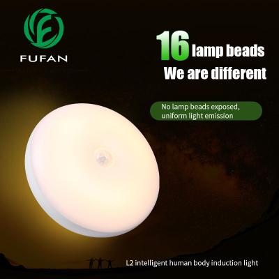 China Light Sensing System Factory Wholesale Gift Warm Indoor Led Smart Light Eye Protection White Light Sensor Night Light for sale