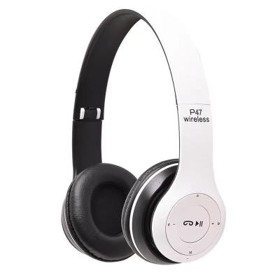 China Promotion gift cheap headphone price headband p47 earbuds mobile wireless earphone for sale