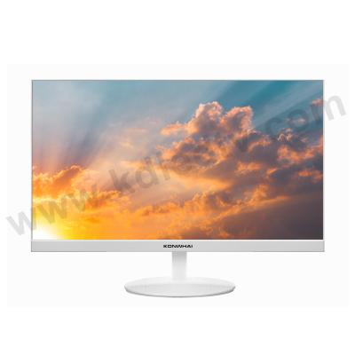 China Speaker Desktop Monitor 24 Inch Full Hd Monitor 1080p Screen With White Color for sale