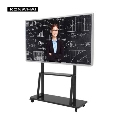 China Smooth writing with original Korea imported Samsung MADE board 43 inch lcd video interactive whiteboard all in touch made in china for sale