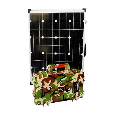 China Remote Control Portable Solar Power Generator Home Solar System Portable Power Station for sale