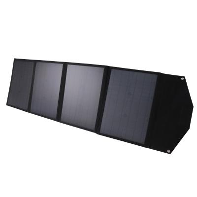 China 100W Monocrystalline Portable Collapsible Solar Panels Solar Charger Portable Silicon Solar Panel For Solar Generator for sale