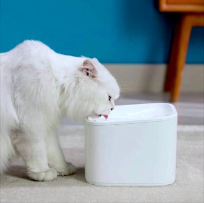 China Automatic Cat Filter Drinking Automatic Water Purifier Fountain Smart Pet Drinking 3L Cat Water Dispenser Automatic Filter For Dog Cat for sale