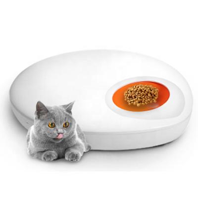 China 5 Auto Meal Dry Wet Meal 5 Automatic Smart Pet Wi-Fi Smart Auto Feeder Smart Pet Dog Cat Tuya Timer Pet Auto Feeder For Dogs for sale