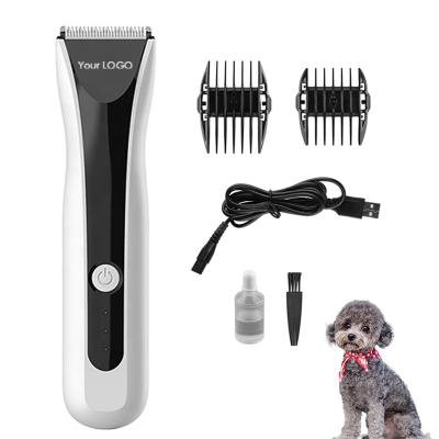 China Viable Electric Hair Filling Clippers Brushless Kit Ceramic Rechargeable Battery Trimmer Low Noise Usb Pet Set Pet Clipper For Dogs for sale