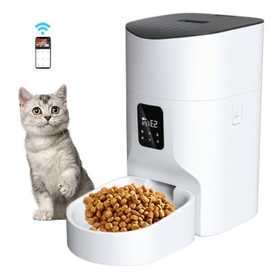 China 7L 9L large capacity pet driver wifi tuya automatic visual automatic smart pet medicine pet timer smart feeder for cat dog for sale