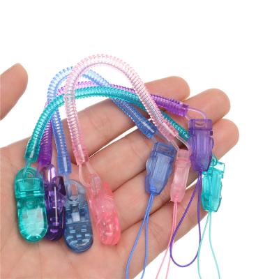 China BPA Free Custom Plastic Pacifier Soother Holder Pacifier Clip For Baby for sale