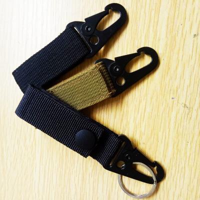 China Equipment Accessories Manufacturer Wholesale Outdoor Tactical Nylon Ribbon Buckle Mountain Plastic Hanging Multifunctional Buckle for sale