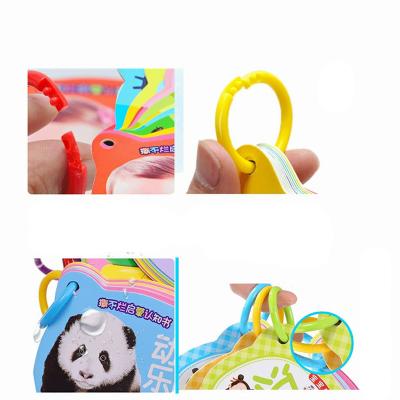 China Office School Clips Factory Hot Selling Non-toxic Durable Plastic Binder Open Ring for sale