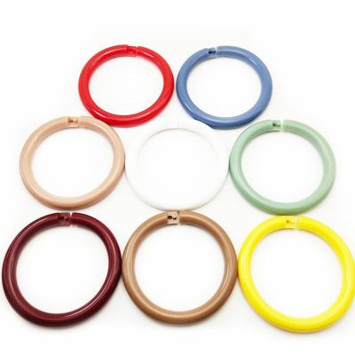 China Desk supports multi-size custom color plastic opening and closing ring for baby toy accessories or desk for sale