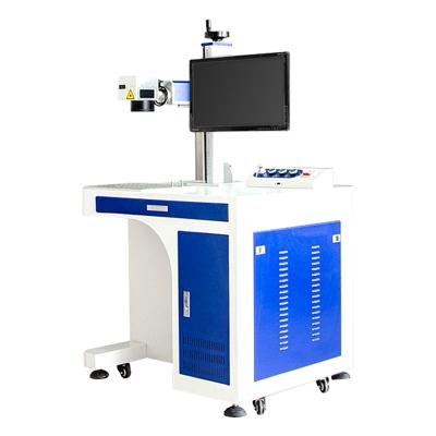 China Air Cooled Fiber Laser Marking Machine With Integrated Computer for sale