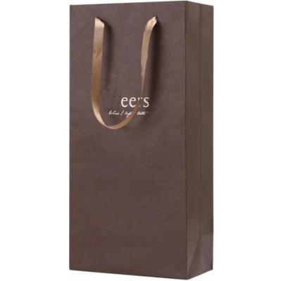 China Uniquecolour Handmade Custom Printing Windowed Commercial Luxury Shopping Paper Gift Bag for sale