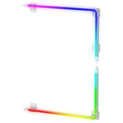 China Computer Case Neon Lamp Effect upHere 400mm Digital RGB LED Flexible Neon Strip For PC Accessible Light Bar 5v 3pin ARGB LED Strip for sale