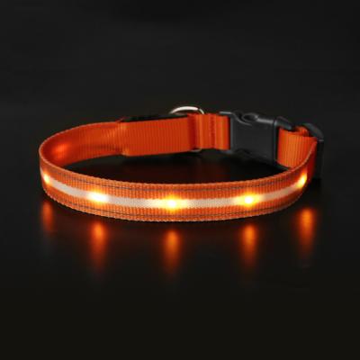 China Wholesale Dogs Glow Dog Collars Pet Products Dog Cat Led Light Dog Collar for sale