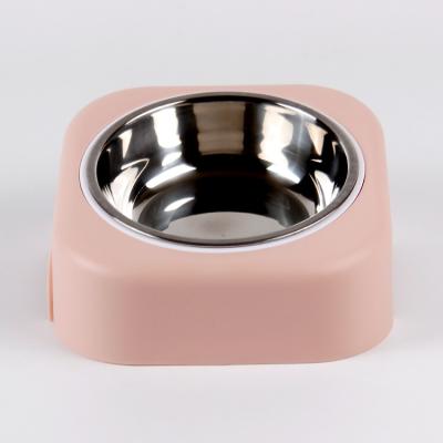 China M28673 Stainless Steel Automatic Dog Bowl For Dish Pet Puppy Cat Bowl Feeder Feeding Dog Water Bowl for sale