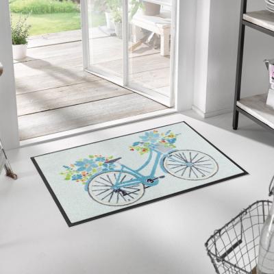 China Lovely Home and Garden Washable Collection Custom Design Floor Mats Door Covers for sale