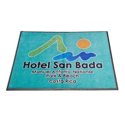 China Washable Custom Anti Slip Floor Carpet Hotel Mats for sale