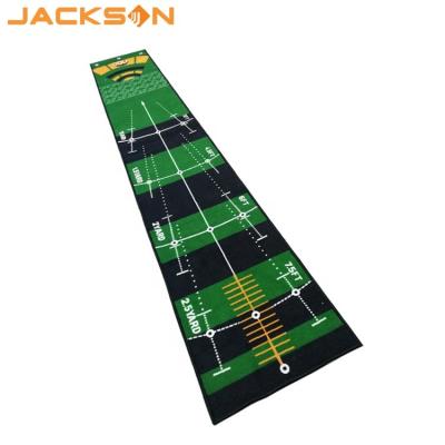 China High Quality Nylon Or Polyester Golf Hitting Mat Green Golf Practice Training Aids Golf Driving Mat for sale