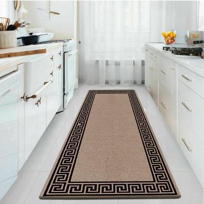 China Non Slip Door Mats Long Hallway Runner Bedroom Covers Kitchen Carpet Washable Rug for sale