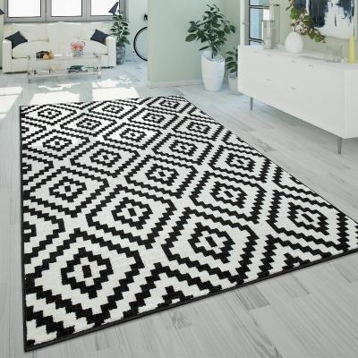 China Custom black and white modern blankets washable for sale