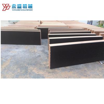 China Greenhouse/poultry honey comb 7090/7060 evaporative cooling skyplant pad for greenhouse/poultry farm ventilation for sale