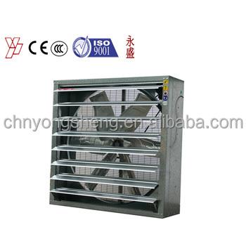 China Long lifespan ventilation fan for poultry farm shed, greenhouse with 24inch light and hard for sale