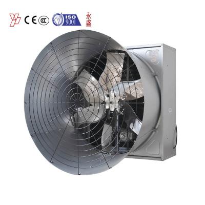 China Long Life Span Chicken House Pig House Wall Mounted Butterfly Air Circulation Cone Exhaust Fan Large For Lower Market for sale