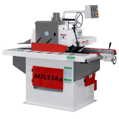 China 2021 380V Hot Horizontal Round Log Square Multi Blade Lumber Saw Circular Wood Cutting Multiple Rip Saw Machine Suppliers MJ153A for sale