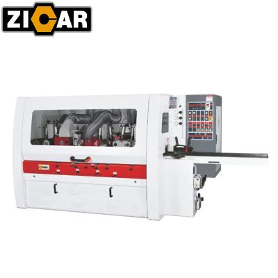 China 4 Sides Machinery Repair Shops ZICAR Six Axis Automatic Wood Planer Moulder Heavy Duty Flatter Machine Woodworking for sale