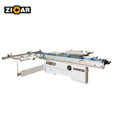 China ZICAR 2800mm Horizontal Woodworking Machinery 45 Degree Precision Sliding Table Panel Saw Melamine Panel Cutting Saw Machine for sale