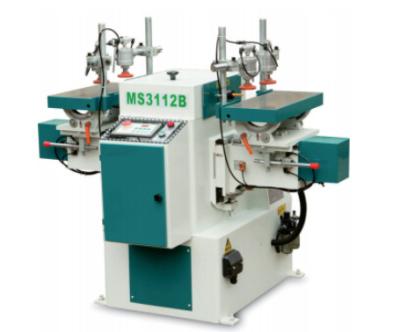 China Hotels ZICAR Brand MS3112B Horizontal Double End Mortiser Machine For Woodworking Machine for sale