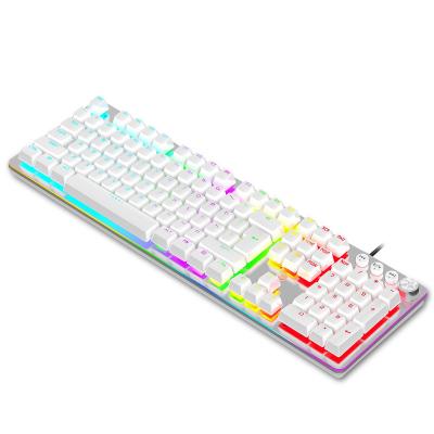 China Numeric Keypad RGB Mechanical Gaming Keyboard with Media Control Button, Blue Switches, Multimedia Hotkeys for sale