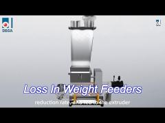 solid loss in weight feeders scales 400l/h single screw liw feeder lw - ss40