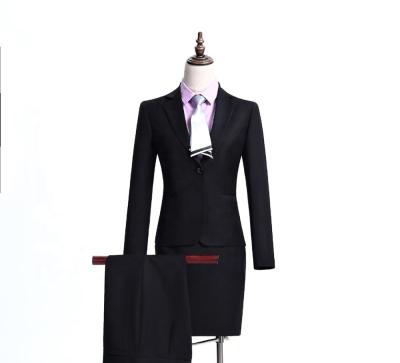 China Good Quality Anti-Shrink Women's Suit Women's Uniform Dresses Suit for sale