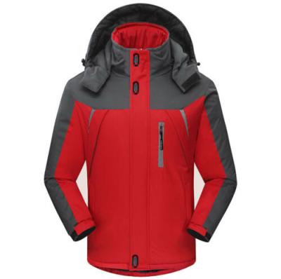 China Anti-Static Mens Fleece Coating Anorak Outdoor Heavy Mountaineering Jacket for sale